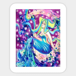 Moon Goddess Sticker